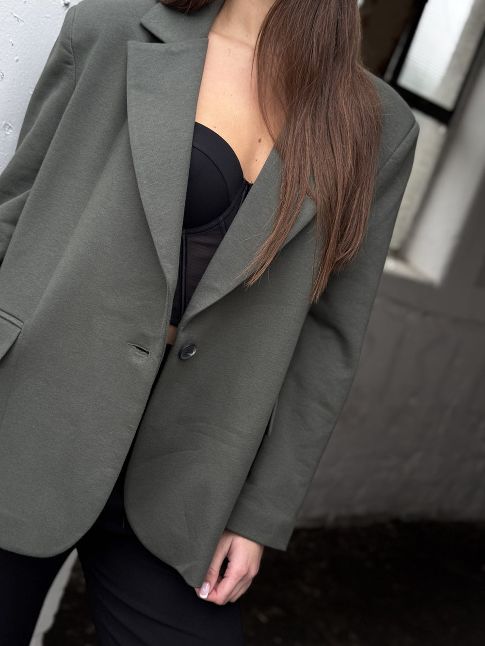 Marynarka dresowa khaki slay