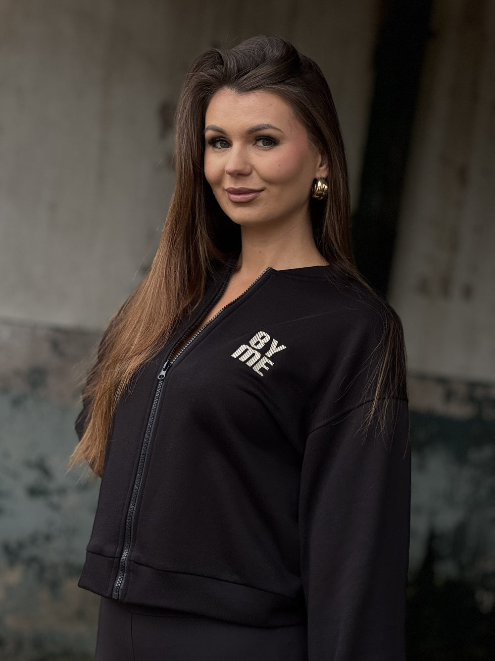 Bluza rozpinana by me czarna