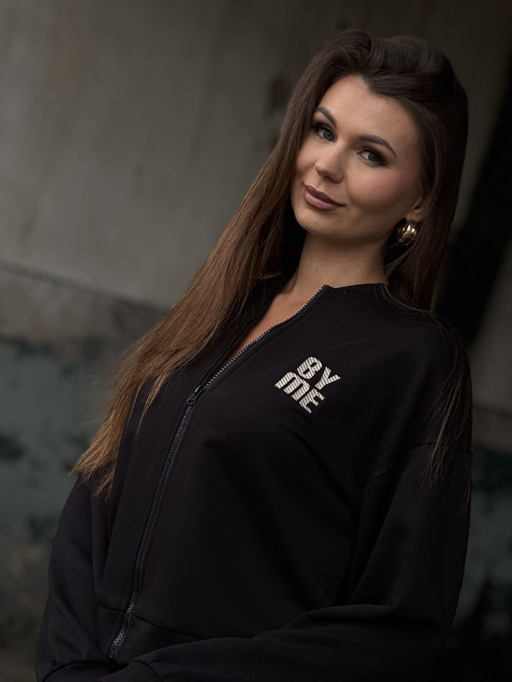 Bluza rozpinana by me czarna