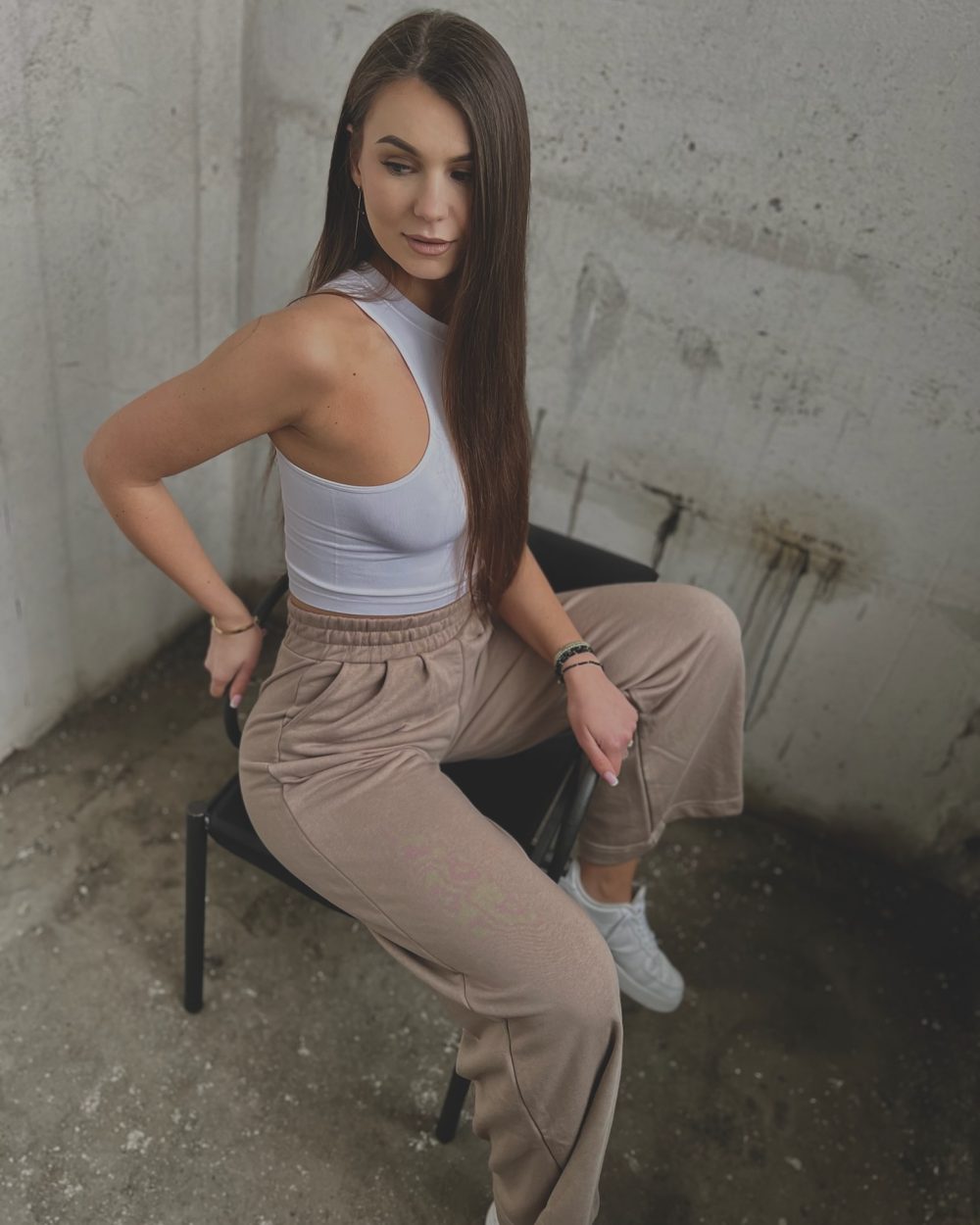 SPODNIE DRESOWE MOKKA